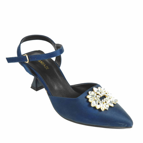 Women Formal Court Shoes - 62555S (Blue)